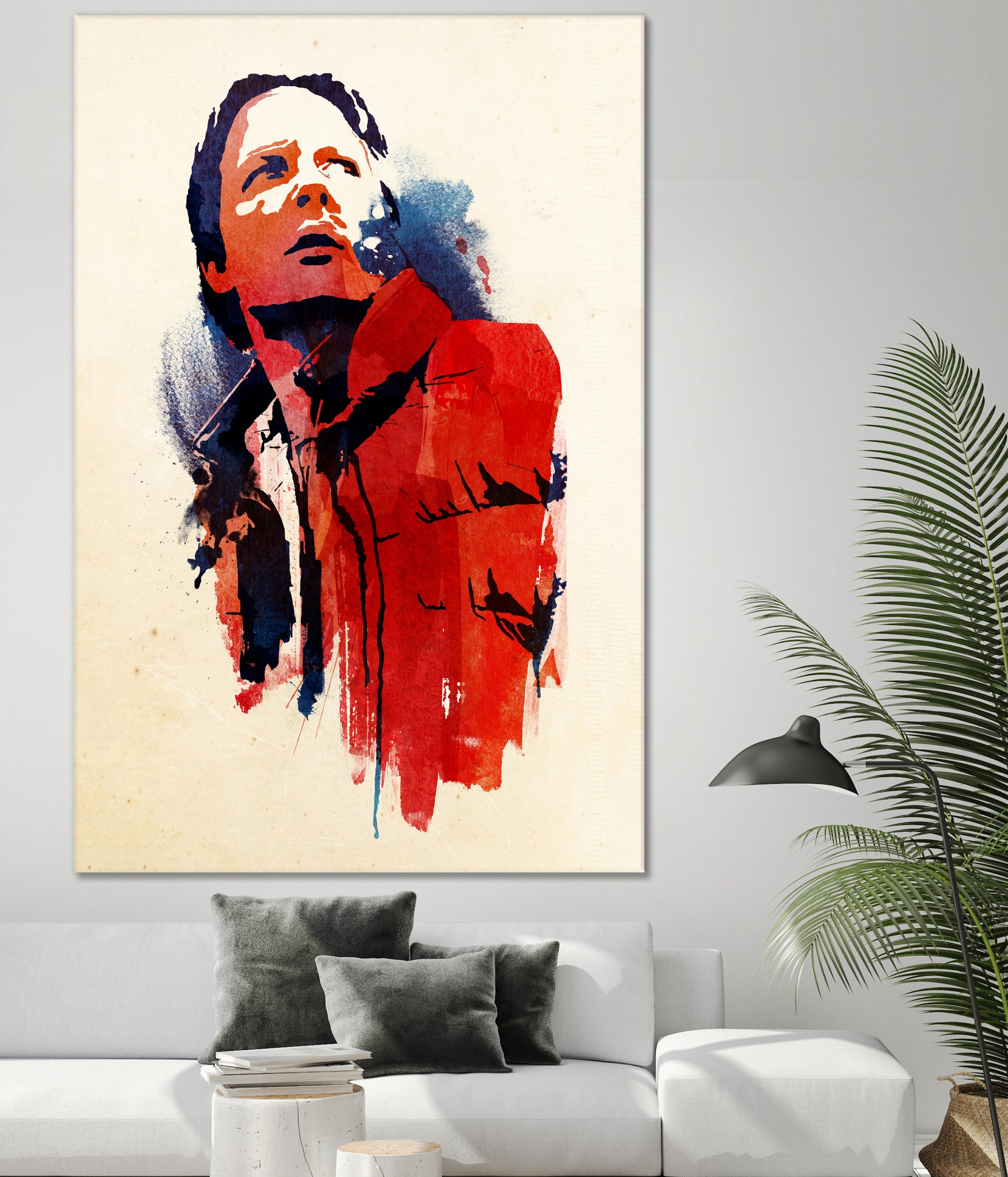 Marty McFly by Robert Farkas on GIANT ART - red digital drawing