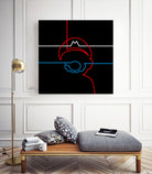 Mario by Mochamad Arief on GIANT ART - black digital drawing
