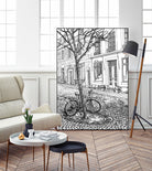 Aachen Bike by Evgenii Sarychev on GIANT ART - black photo illustration