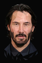 Keanu Reeves by Yana Mulyadi on GIANT ART - black digital drawing