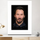 Keanu Reeves by Yana Mulyadi on GIANT ART - black digital drawing