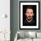 Keanu Reeves by Yana Mulyadi on GIANT ART - black digital drawing