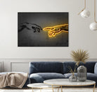 The Creation by Octavian Mihai Mielu on GIANT ART - yellow digital drawing