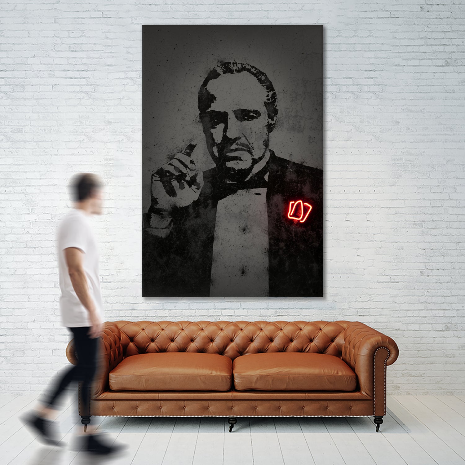 The Godfather by Octavian Mihai Mielu on GIANT ART - black digital drawing