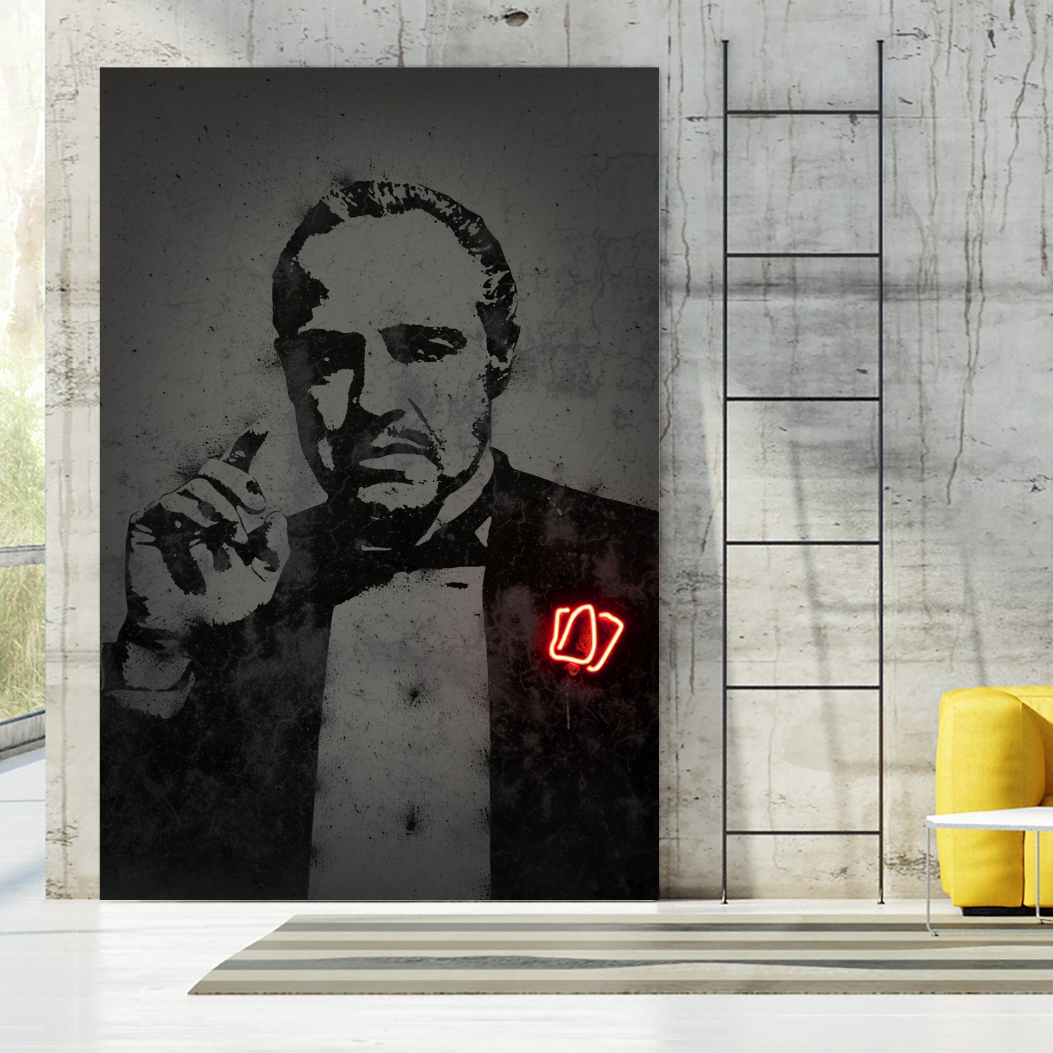 The Godfather by Octavian Mihai Mielu on GIANT ART - black digital drawing