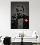 The Godfather by Octavian Mihai Mielu on GIANT ART - black digital drawing