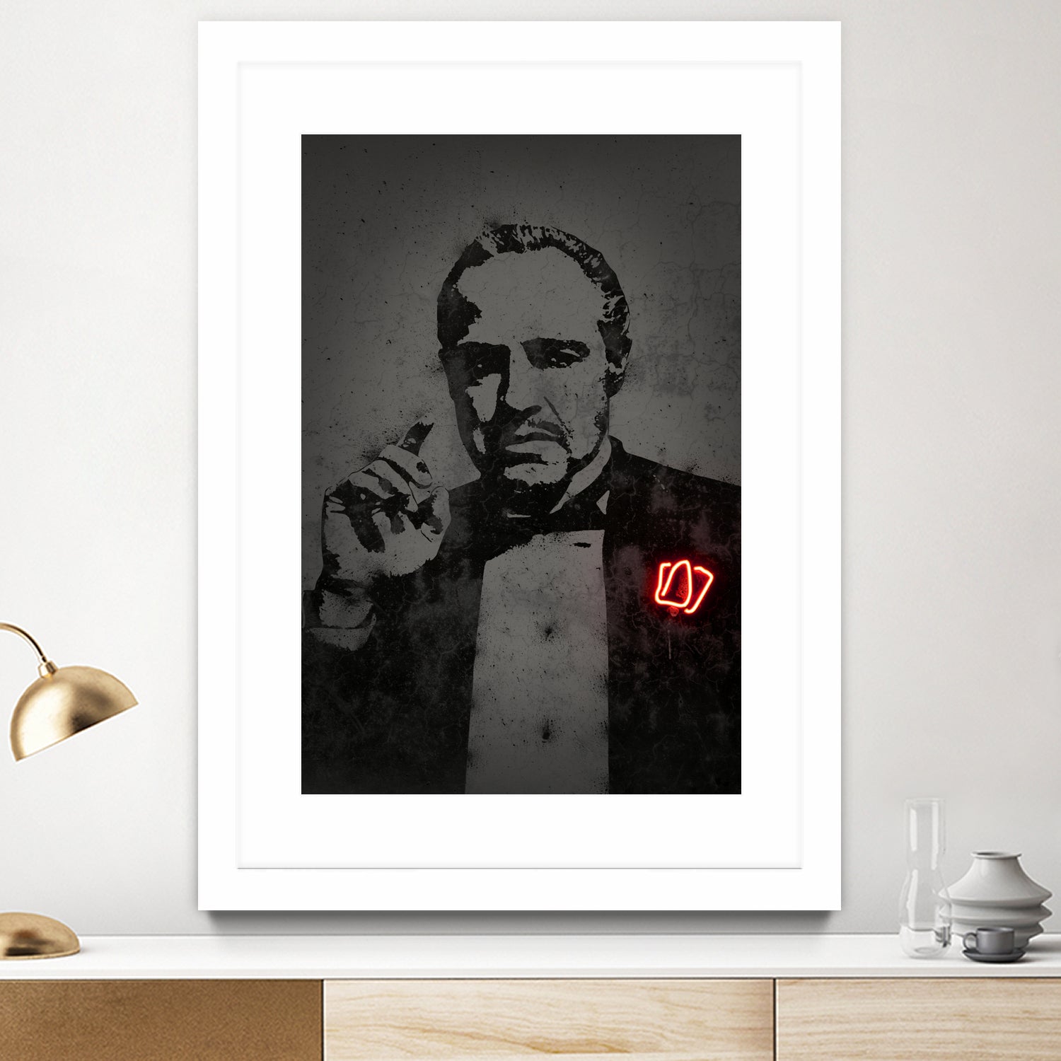 The Godfather by Octavian Mihai Mielu on GIANT ART - black digital drawing