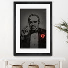 The Godfather by Octavian Mihai Mielu on GIANT ART - black digital drawing