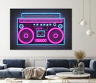 Boom Box by Octavian Mihai Mielu on GIANT ART - pink digital drawing