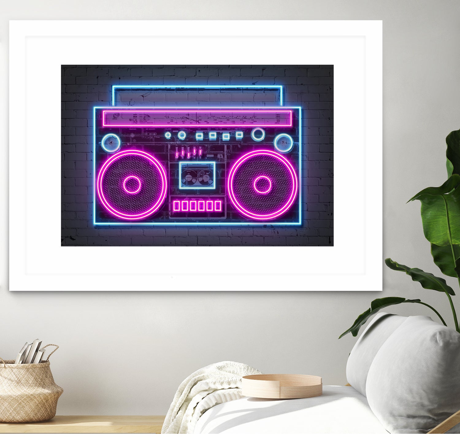 Boom Box by Octavian Mihai Mielu on GIANT ART - pink digital drawing