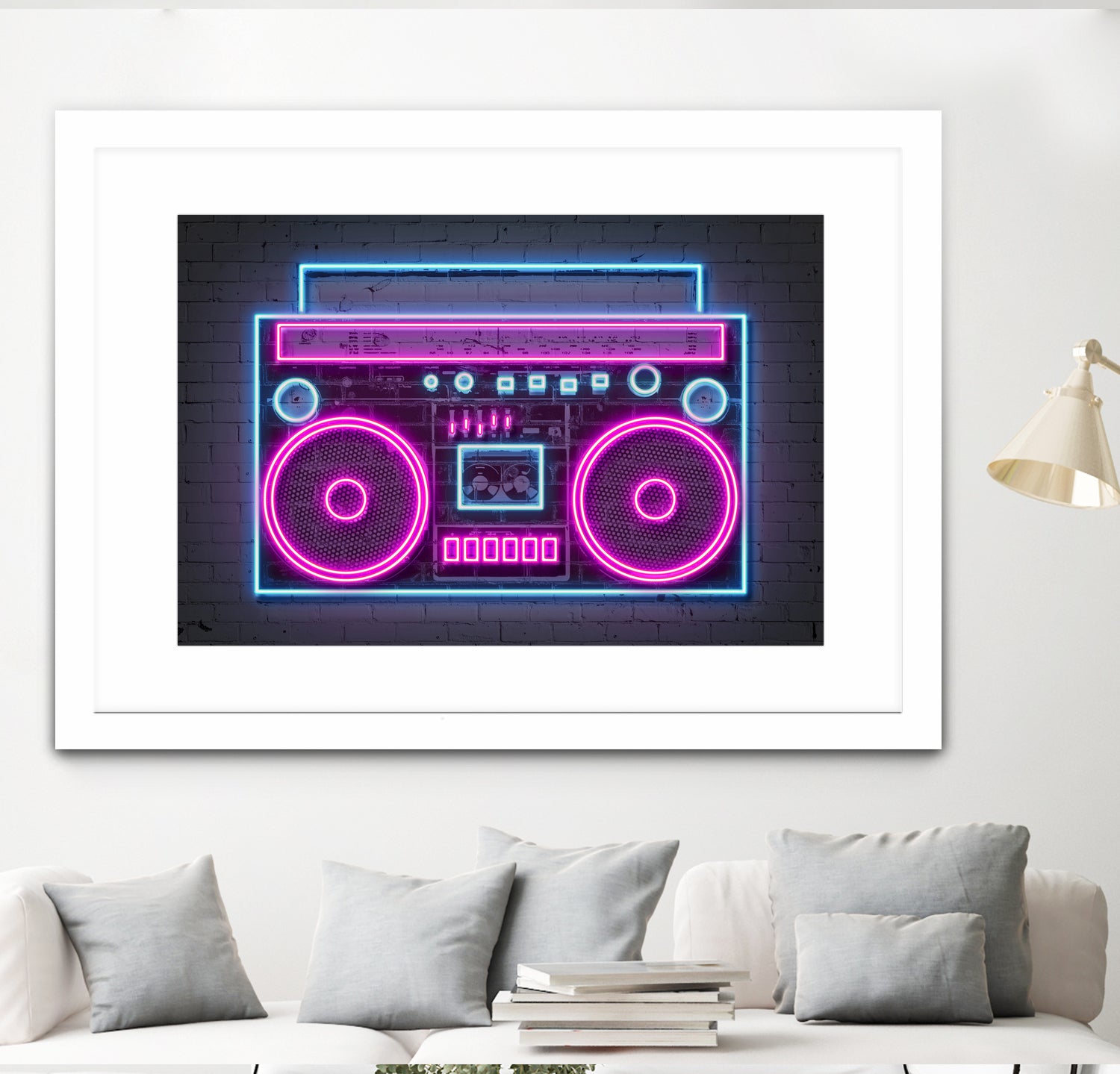 Boom Box by Octavian Mihai Mielu on GIANT ART - pink digital drawing