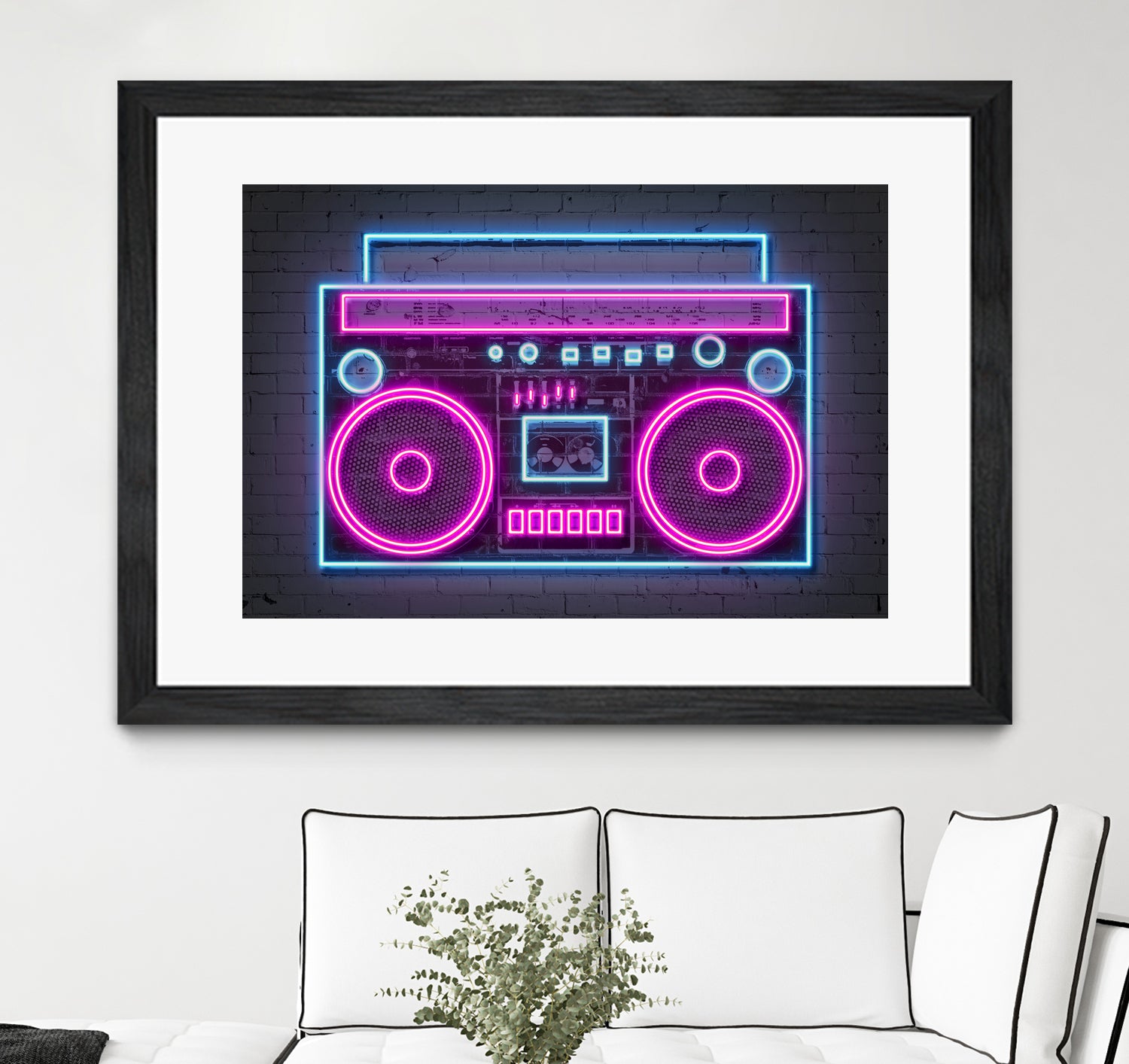 Boom Box by Octavian Mihai Mielu on GIANT ART - pink digital drawing