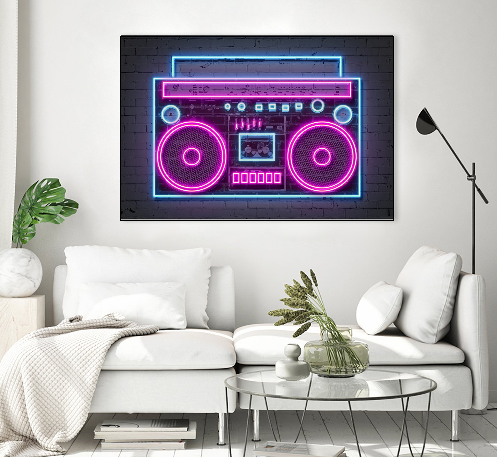 Boom Box by Octavian Mihai Mielu on GIANT ART - pink digital drawing