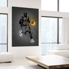 Kobe by Octavian Mihai Mielu on GIANT ART - yellow digital drawing