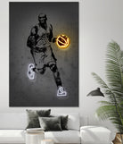 Kobe by Octavian Mihai Mielu on GIANT ART - yellow digital drawing