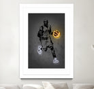 Kobe by Octavian Mihai Mielu on GIANT ART - yellow digital drawing