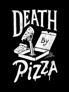 Death by Pizza by Tatak Waskitho on GIANT ART - black typography