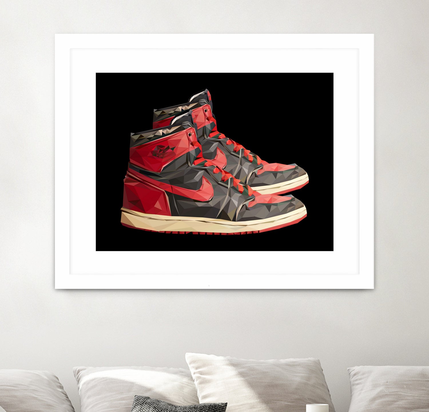 air jordan 1 retro by M Maisur Amin on GIANT ART - red character design