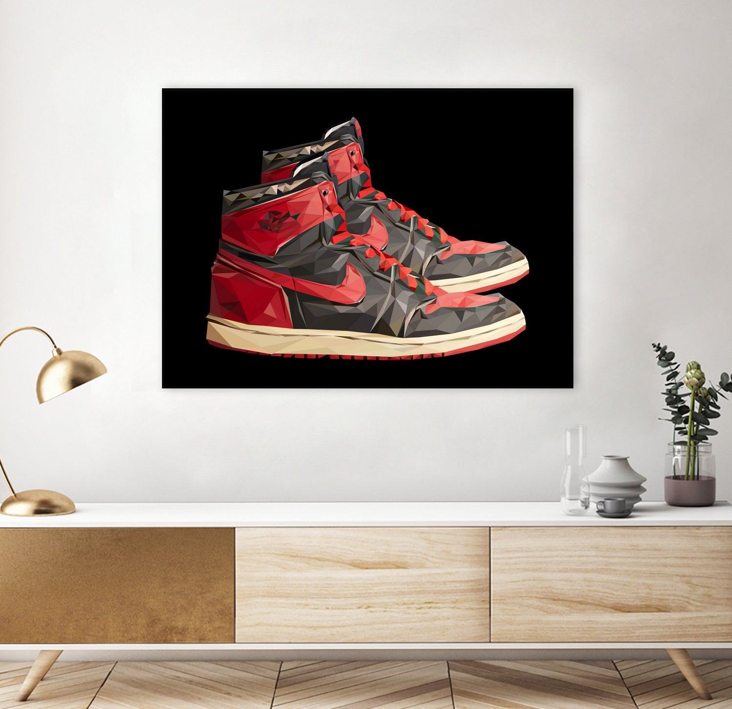 air jordan 1 retro by M Maisur Amin on GIANT ART - red character design