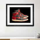 air jordan 1 retro by M Maisur Amin on GIANT ART - red character design