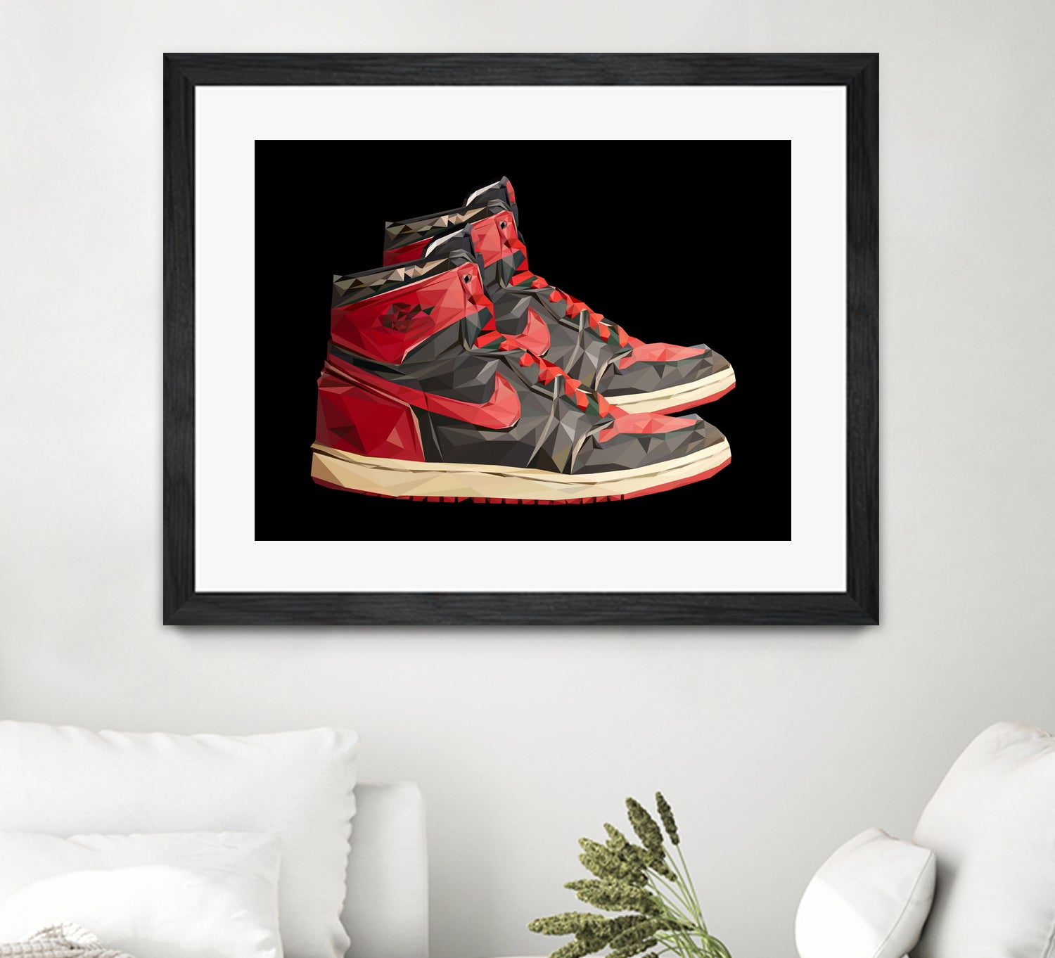 air jordan 1 retro by M Maisur Amin on GIANT ART - red character design