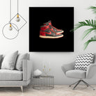 Sneaker hype beast air jordan 1 retro by M Maisur Amin on GIANT ART - black vector illustration