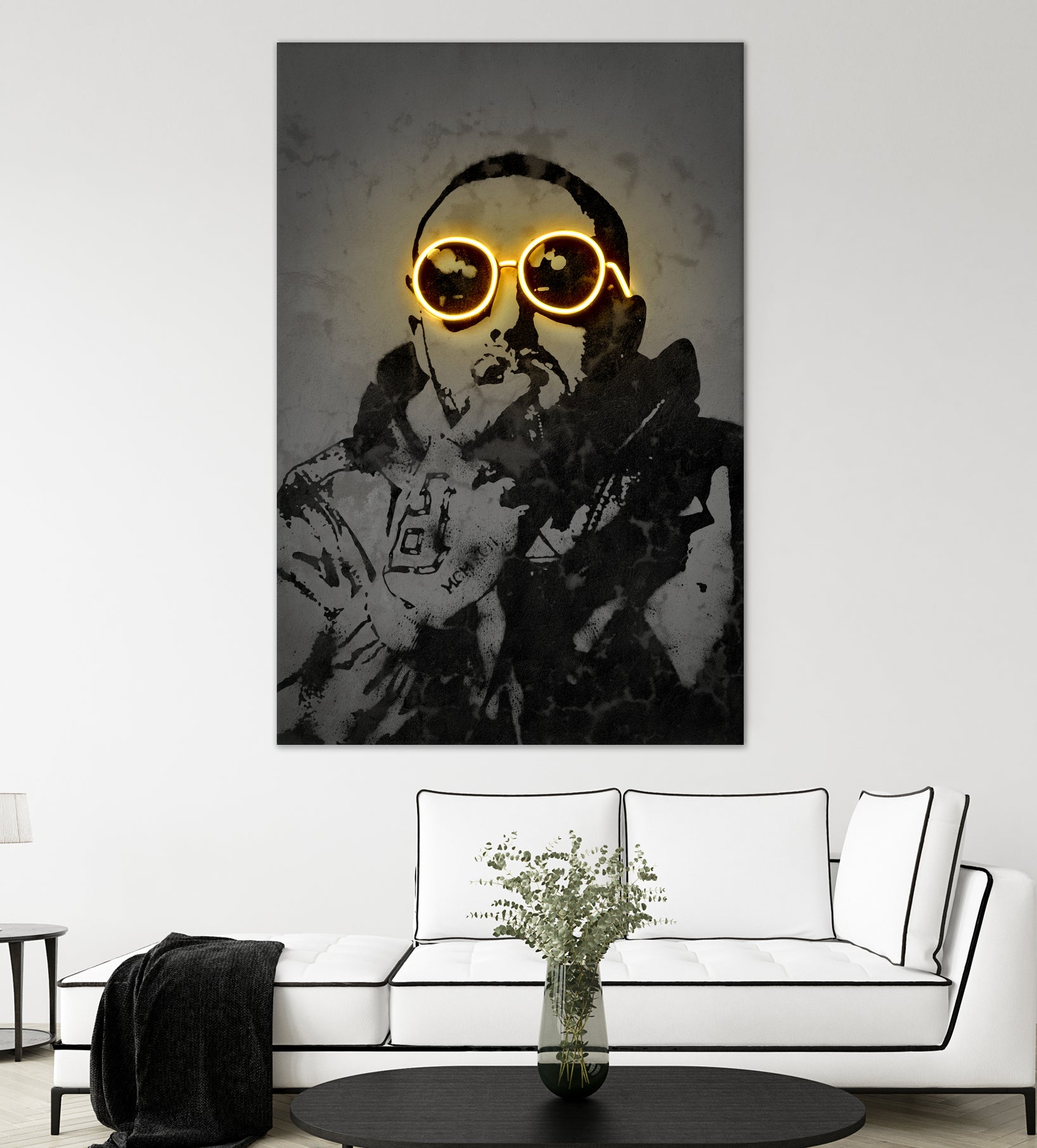 Mac Miller by Octavian Mihai Mielu on GIANT ART - yellow digital drawing