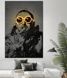 Mac Miller by Octavian Mihai Mielu on GIANT ART - yellow digital drawing