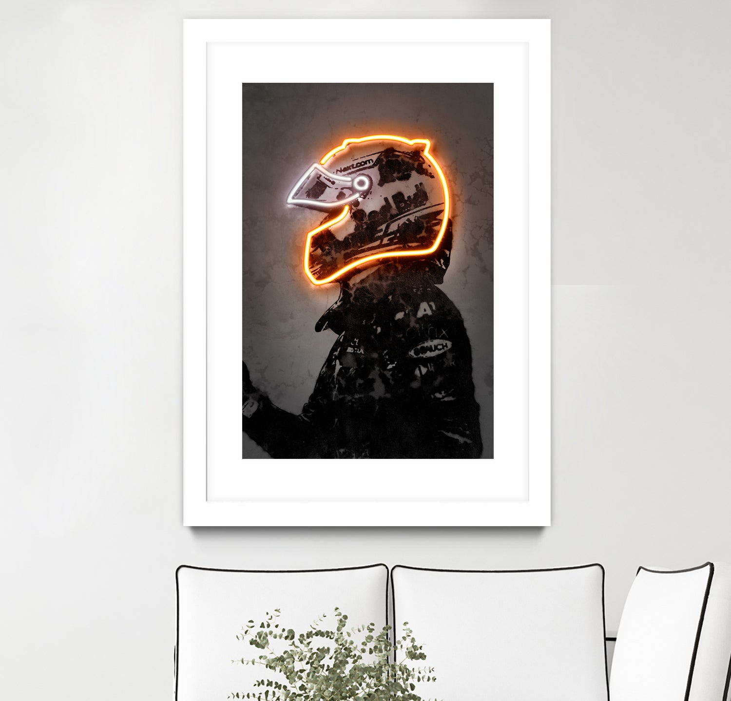 Verstappen by Octavian Mihai Mielu on GIANT ART - orange digital drawing