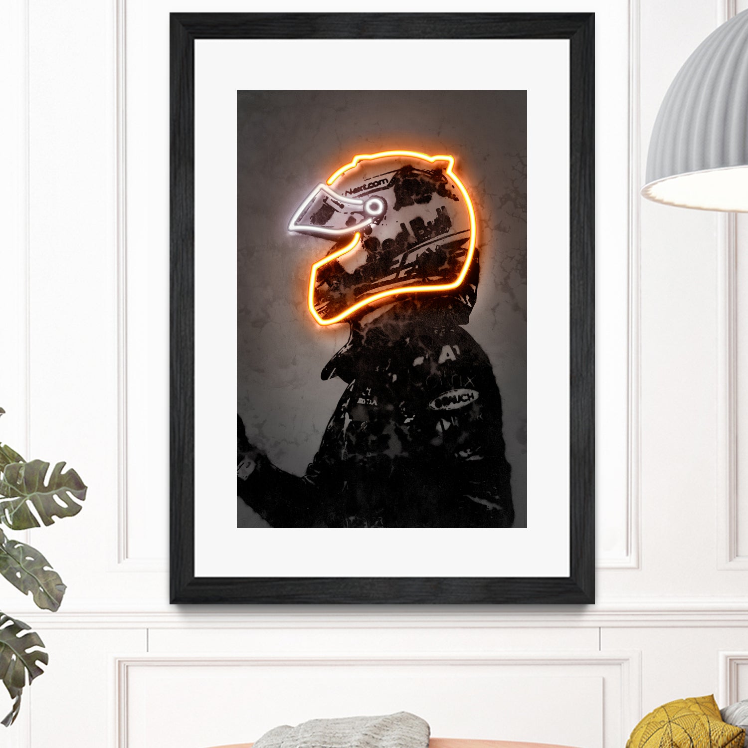 Verstappen by Octavian Mihai Mielu on GIANT ART - orange digital drawing