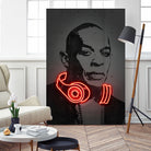 Dr Dre by Octavian Mihai Mielu on GIANT ART - red digital drawing