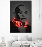 Dr Dre by Octavian Mihai Mielu on GIANT ART - red digital drawing