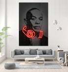 Dr Dre by Octavian Mihai Mielu on GIANT ART - red digital drawing