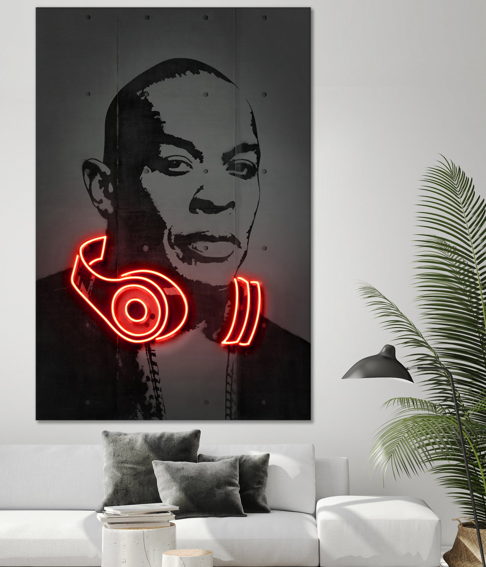 Dr Dre by Octavian Mihai Mielu on GIANT ART - red digital drawing