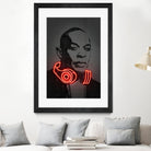 Dr Dre by Octavian Mihai Mielu on GIANT ART - red digital drawing