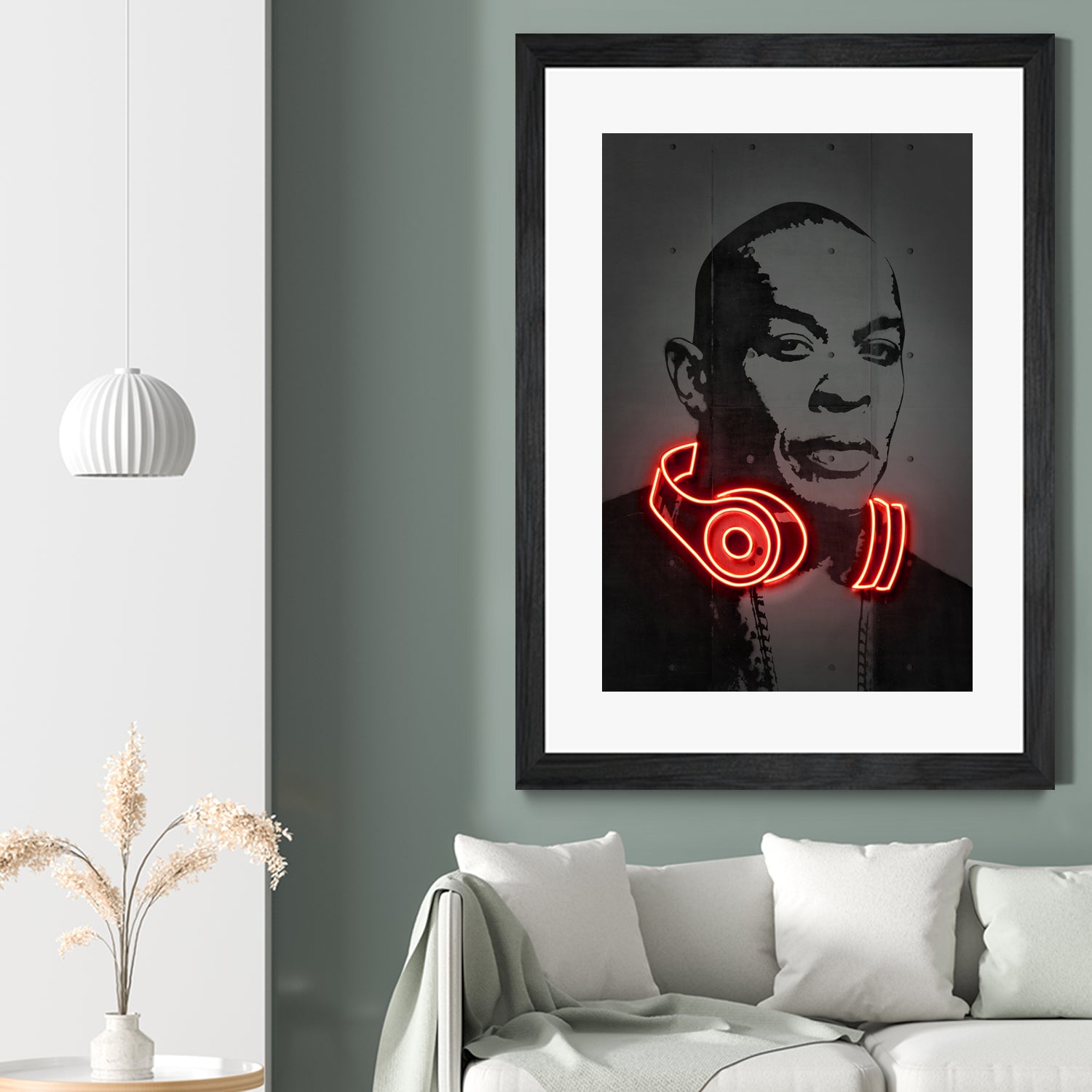 Dr Dre by Octavian Mihai Mielu on GIANT ART - red digital drawing