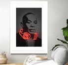 Dr Dre by Octavian Mihai Mielu on GIANT ART - red digital drawing