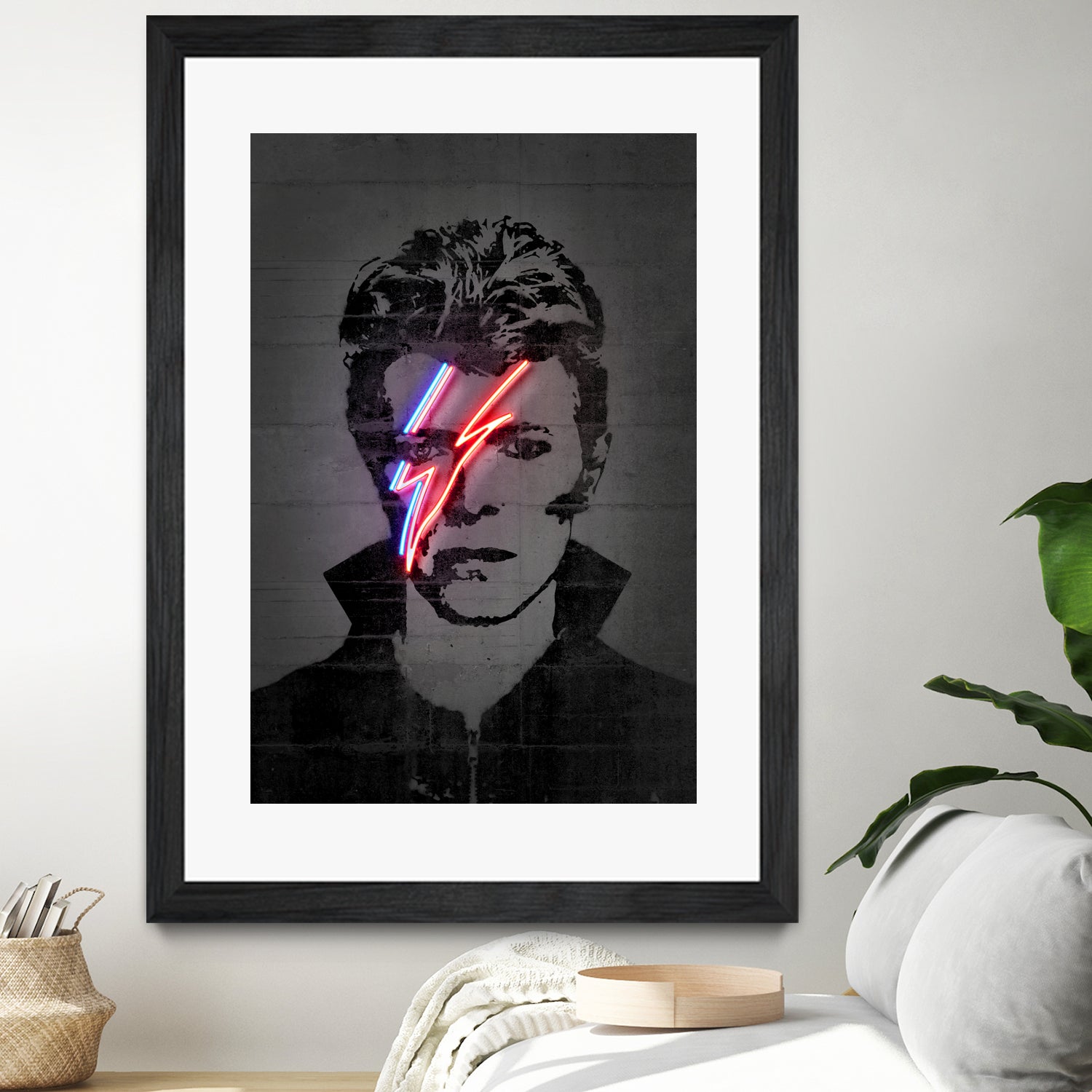 Bowie by Octavian Mihai Mielu on GIANT ART - red digital drawing