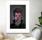 Bowie by Octavian Mihai Mielu on GIANT ART - red digital drawing