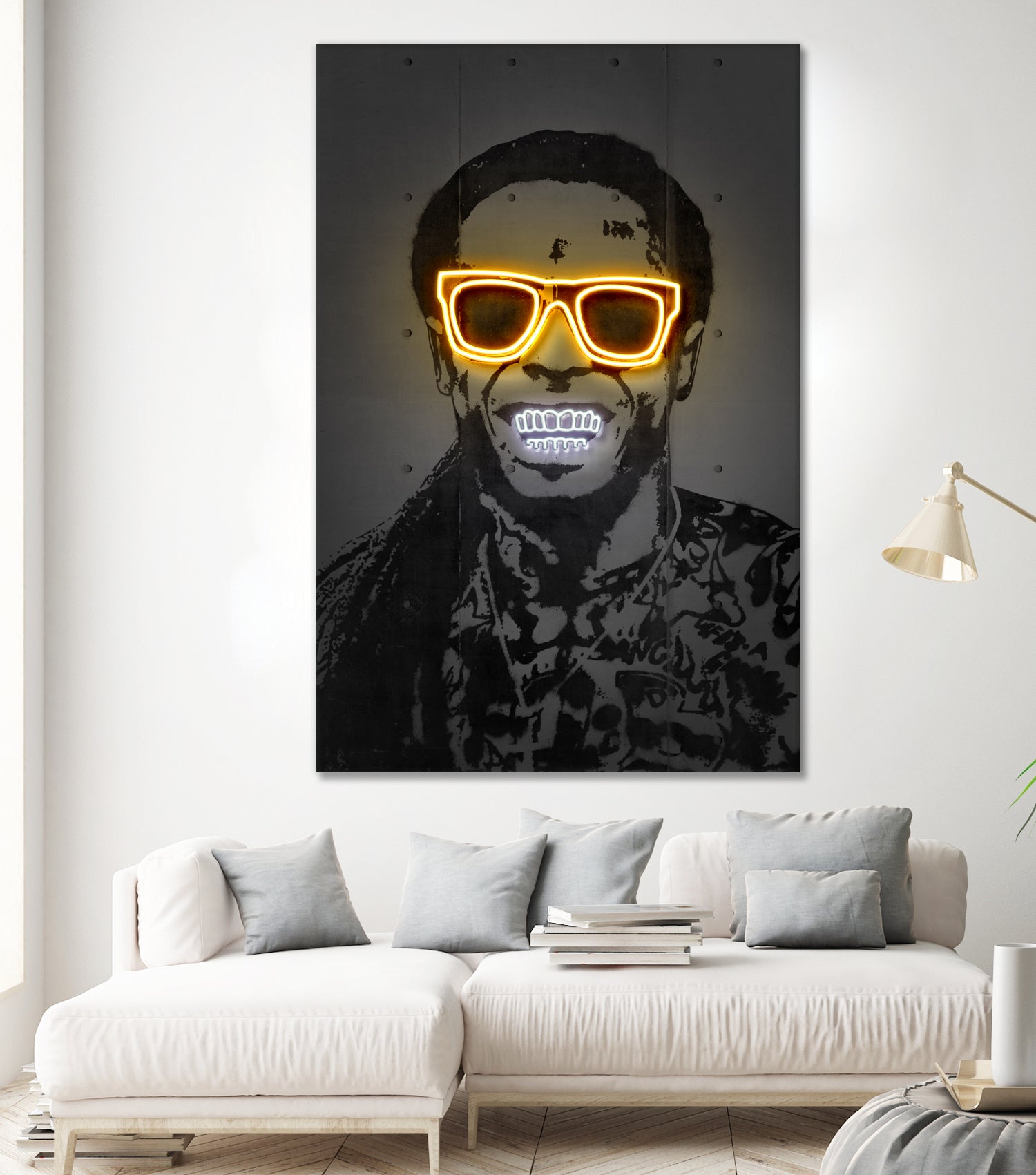 Lil Wayne by Octavian Mihai Mielu on GIANT ART - yellow digital drawing