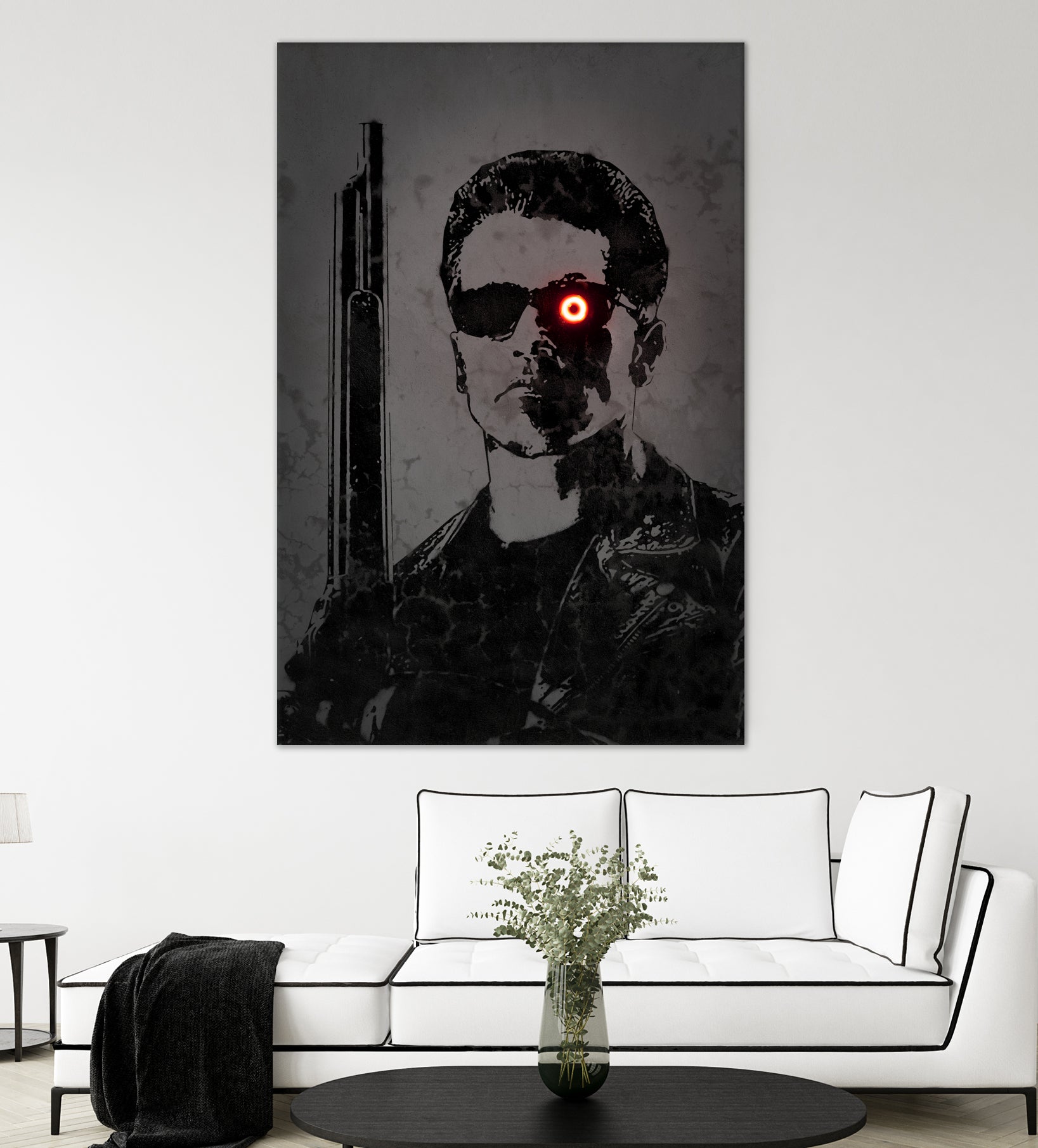 The Terminator by Octavian Mihai Mielu on GIANT ART - black digital drawing