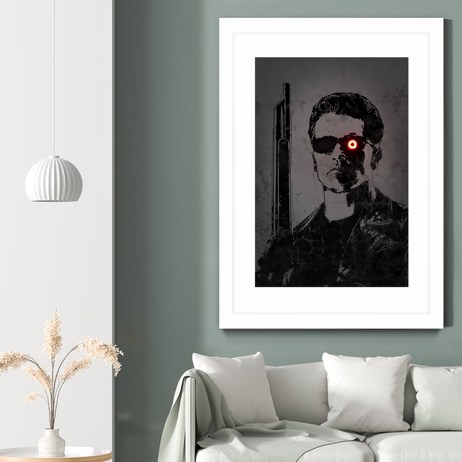 The Terminator by Octavian Mihai Mielu on GIANT ART - black digital drawing