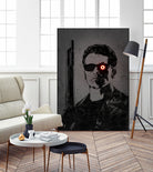 The Terminator by Octavian Mihai Mielu on GIANT ART - black digital drawing