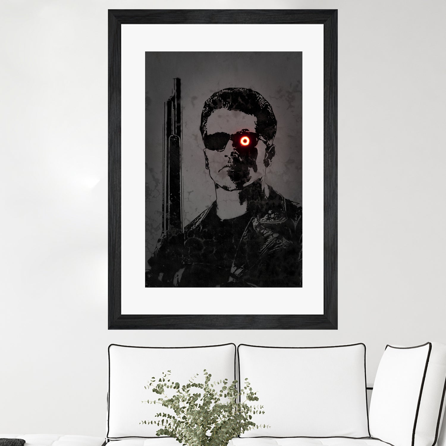 The Terminator by Octavian Mihai Mielu on GIANT ART - black digital drawing