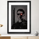 The Terminator by Octavian Mihai Mielu on GIANT ART - black digital drawing