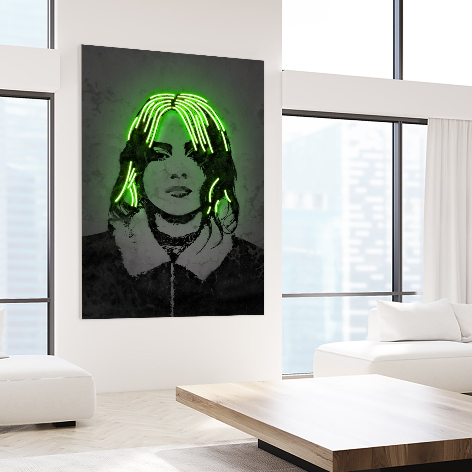 Billi by Octavian Mihai Mielu on GIANT ART - green digital drawing