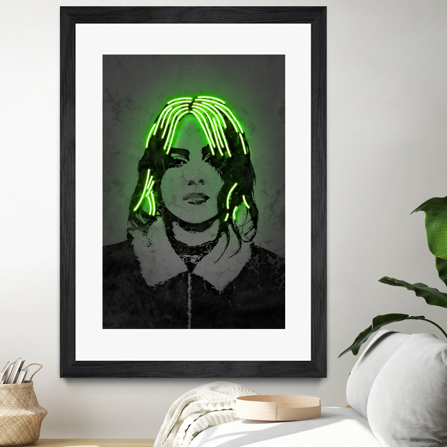 Billi by Octavian Mihai Mielu on GIANT ART - green digital drawing