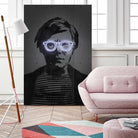 Warhol by Octavian Mihai Mielu on GIANT ART - white digital drawing