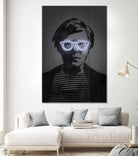 Warhol by Octavian Mihai Mielu on GIANT ART - white digital drawing