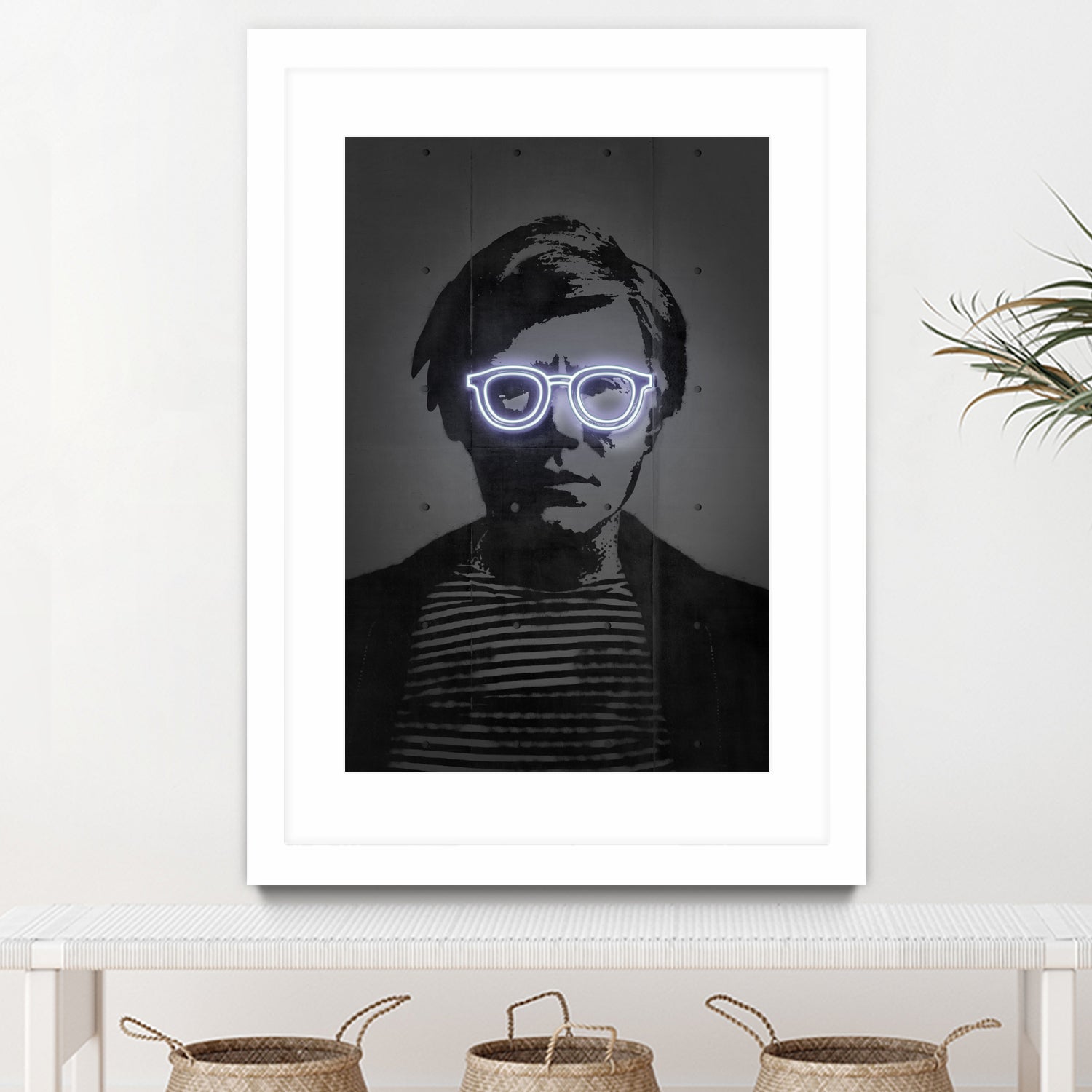 Warhol by Octavian Mihai Mielu on GIANT ART - white digital drawing